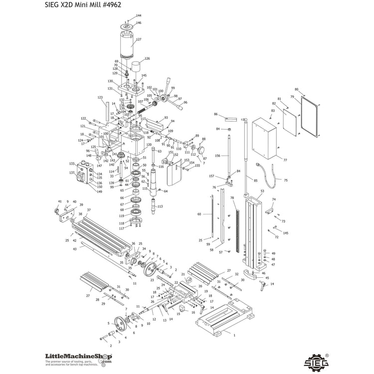 LittleMachineShop.com SIEG 4962