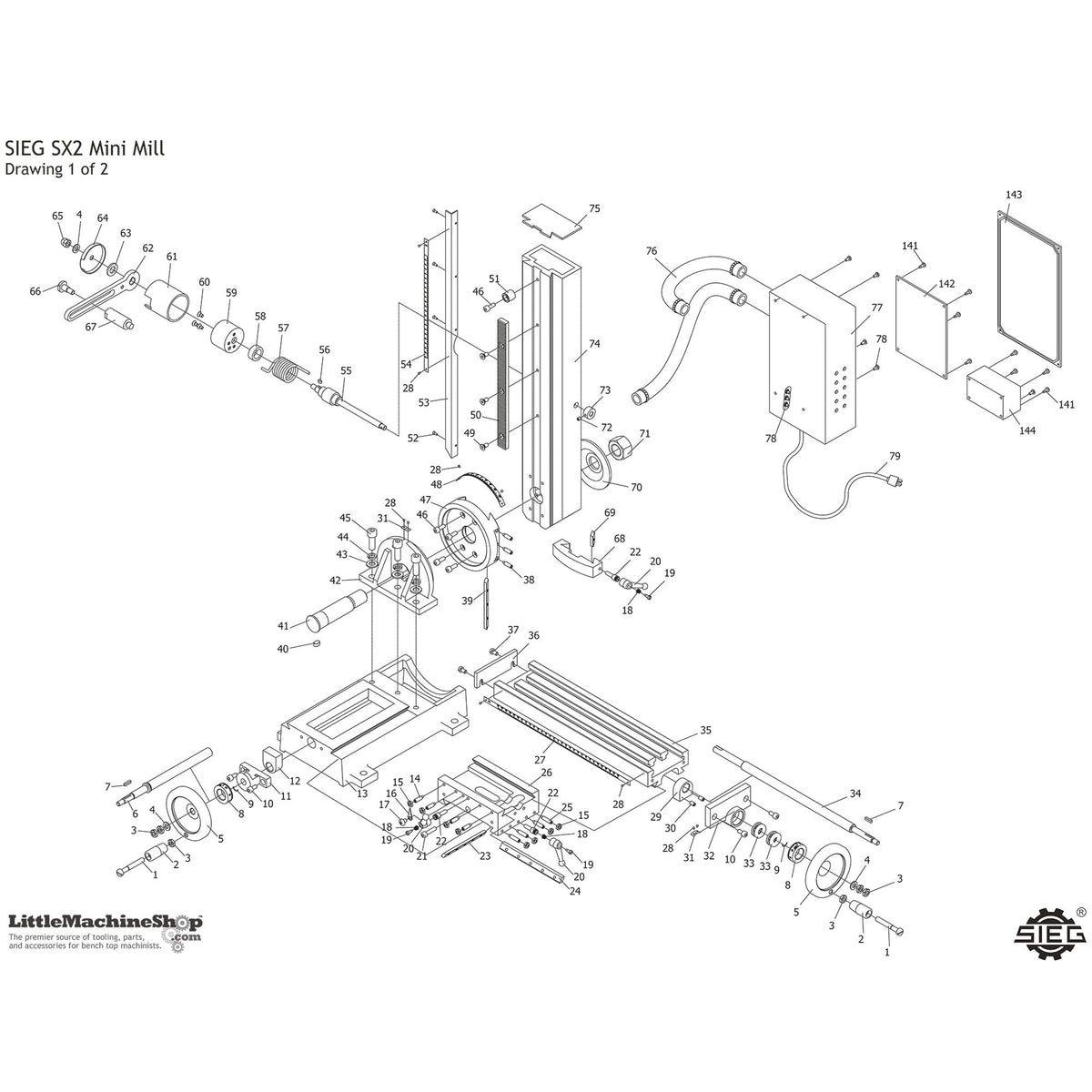 SIEG SX2 | LittleMachineShop.com