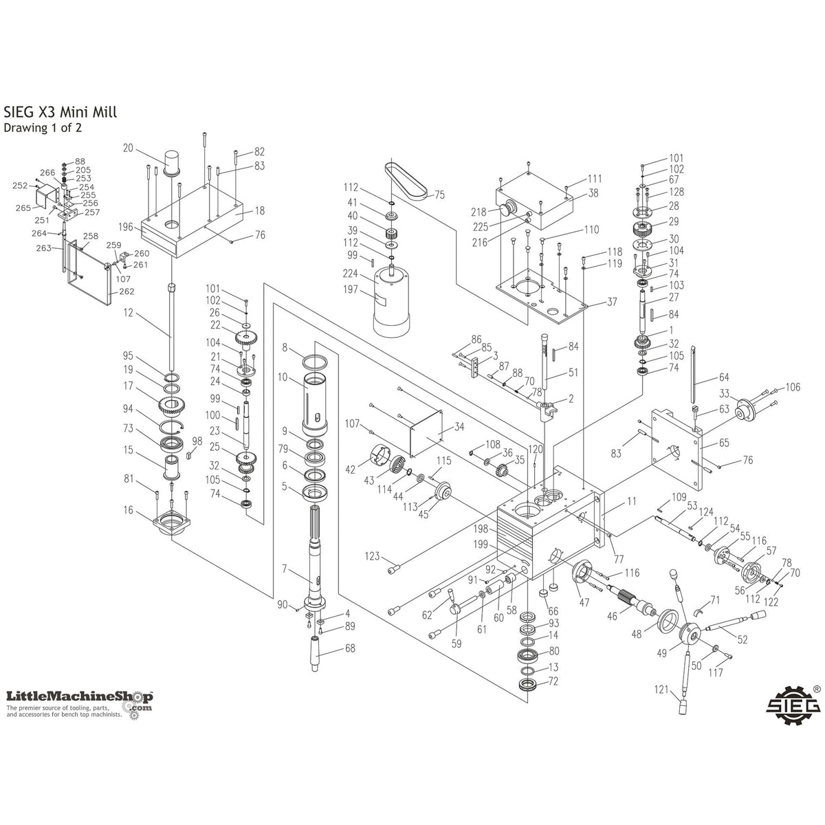 SIEG X3 | LittleMachineShop.com