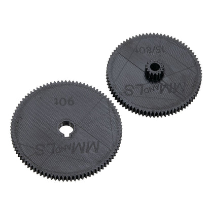 mini lathe gears Change Gear Set, Fine Feed, Mini Lathe – LittleMachineShop.com