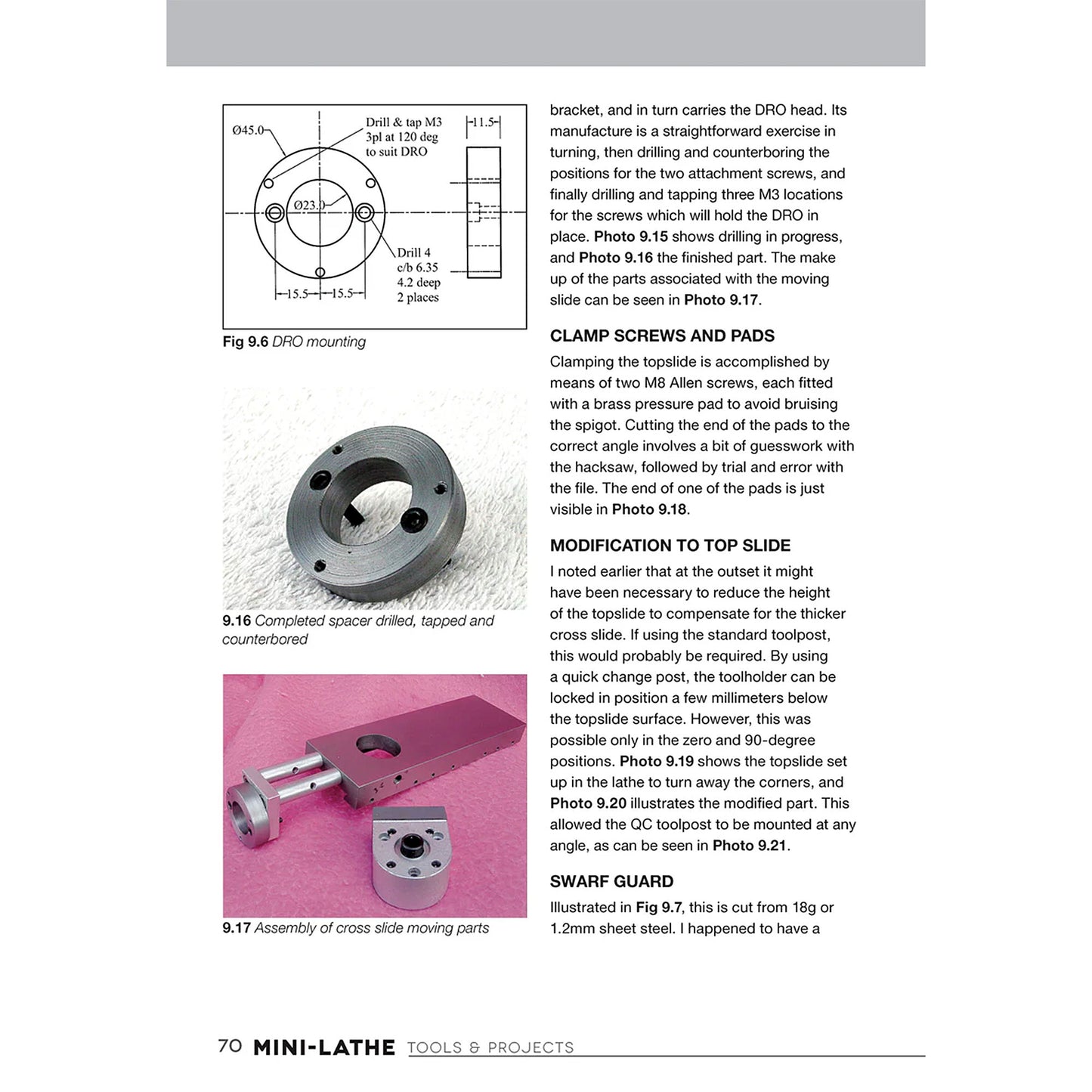 Mini-Lathe Tools & Projects for Home Machinists