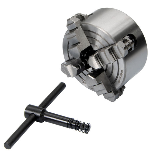 Lathe Chuck - 3", 4-Jaw, Independent