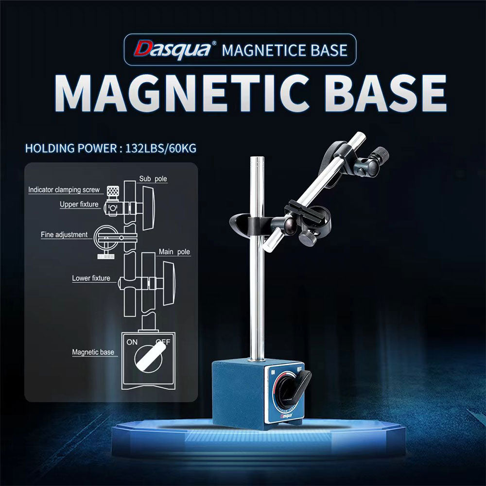 Magnetic Base Indicator Holder, Dasqua