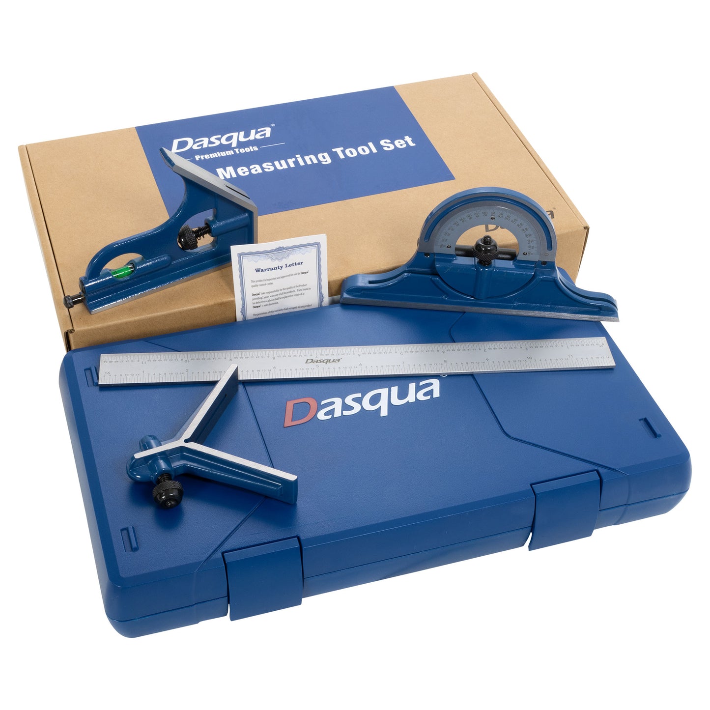 Combination Square Set, 12" 4R, Dasqua