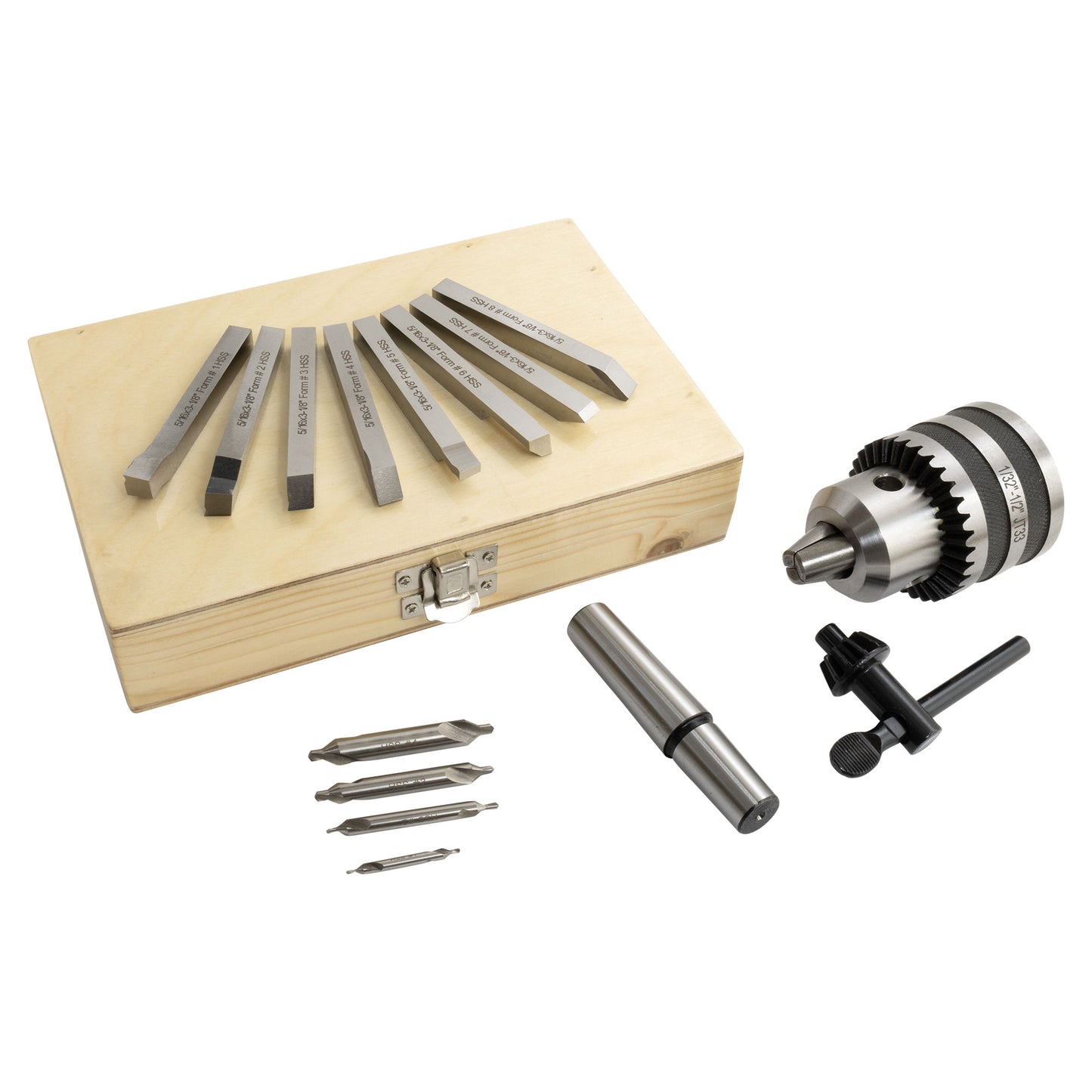 Mini Lathe Starter Kit, 5/16" Tool Bits
