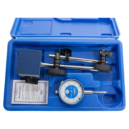Dial Indicator and Magnetic Base, Dasqua