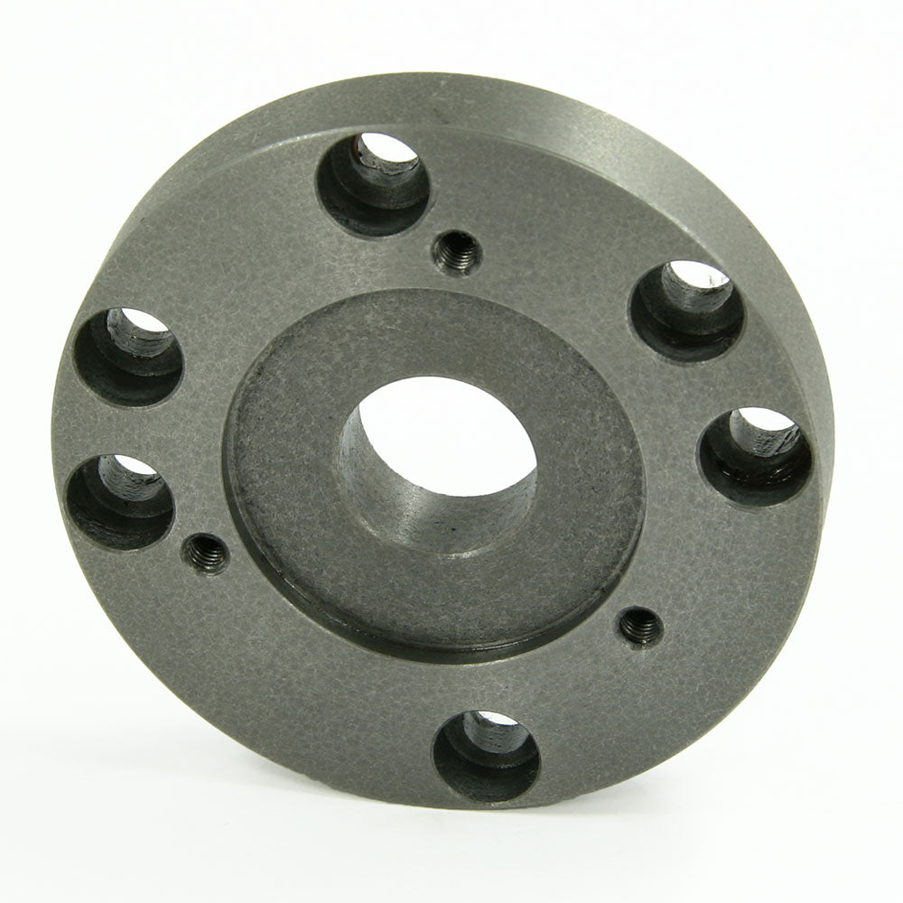 Adapter, 3" Spindle to 4" Lathe Chuck - 72MM Recess