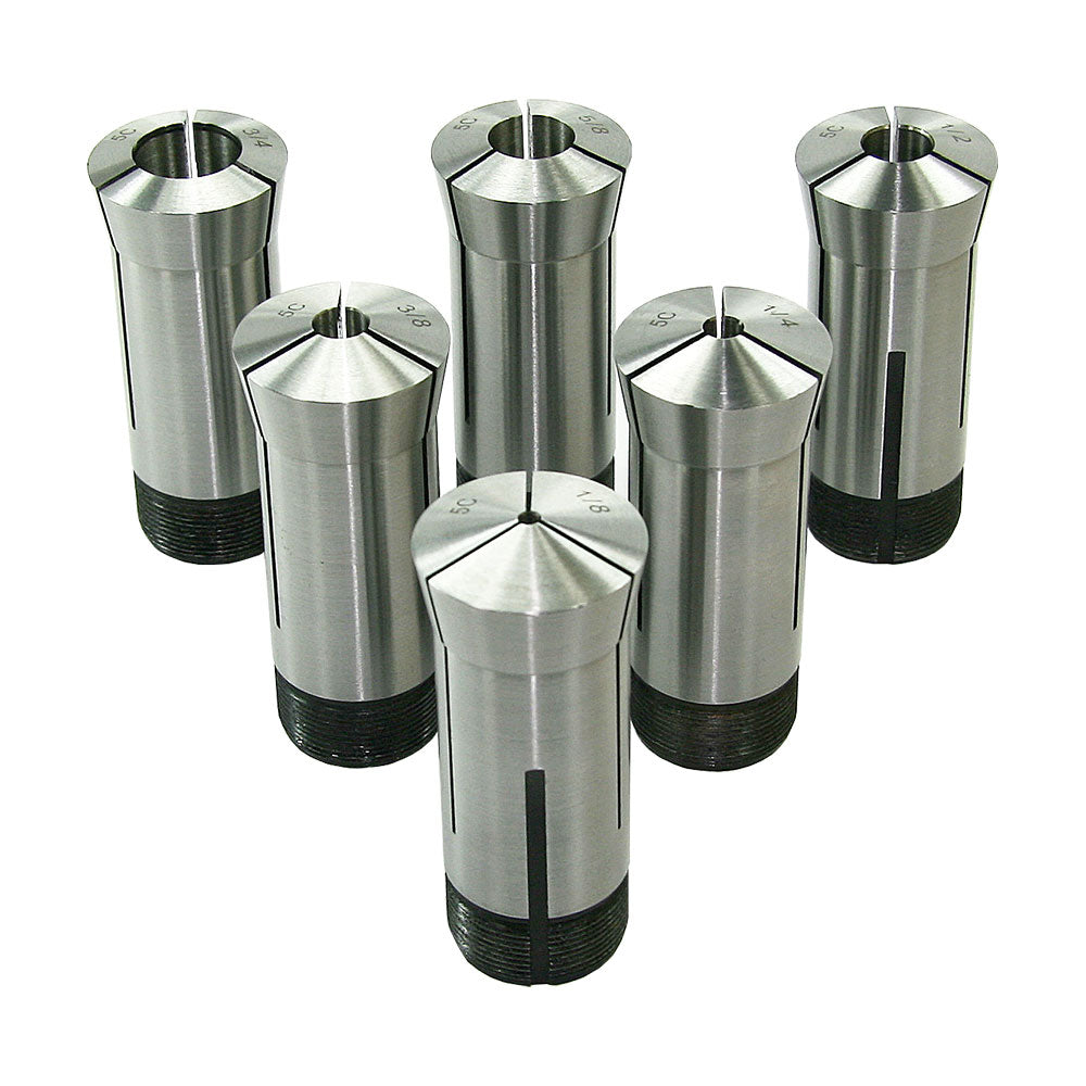 Collet Set, 5C, Set of 6 - LittleMachineShop.com