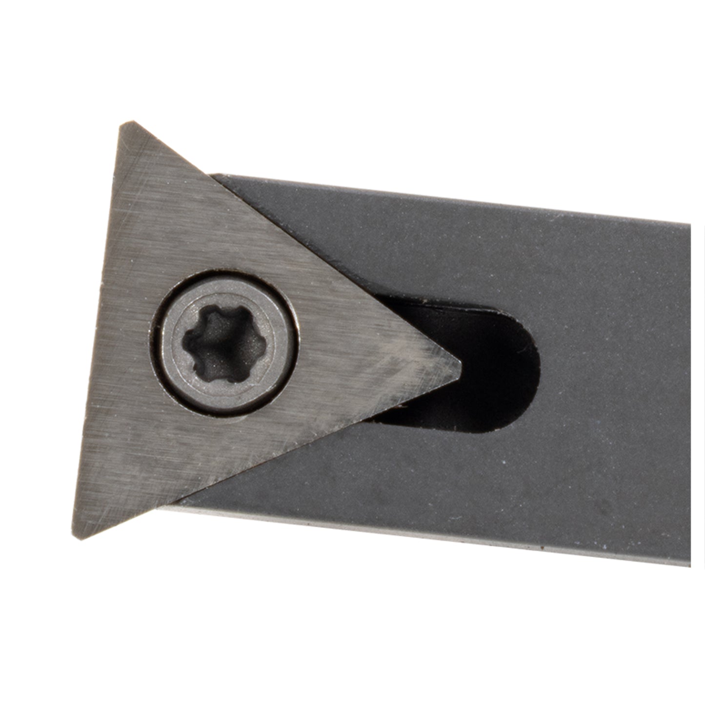 Boring Bar, 1/2" Indexable, HSS Triangle Inserts, A R Warner Kit #14 - Insert end - LittleMachineShop.com