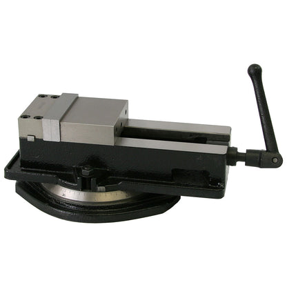 Vise, 4" Precision Milling, Heavy, with Swivel Base