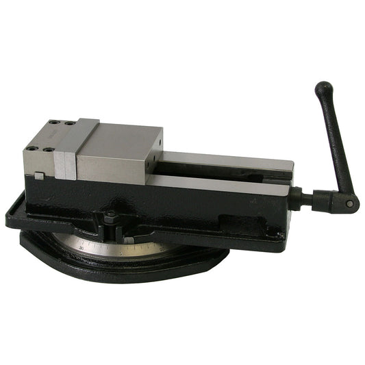 Vise, 4" Precision Milling, Heavy, with Swivel Base