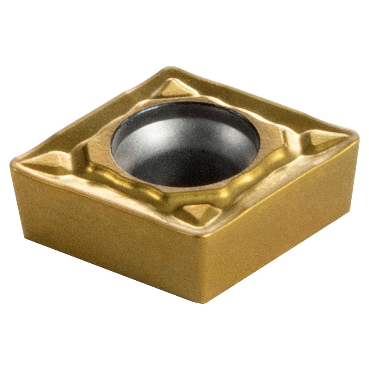 Lot De 10 Plaquettes De Tournage Carbure CCMT060204 (CCMT21.51) – Pour Semi-Finition Et Finition – 6x6x2,5 Mm