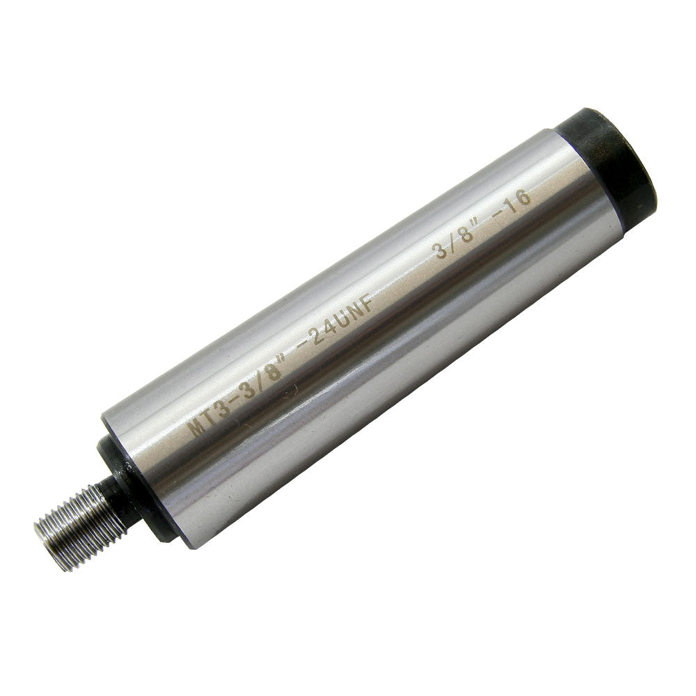 Arbor, Drill Chuck 3MT Drawbar to 3/8"-24 Thread
