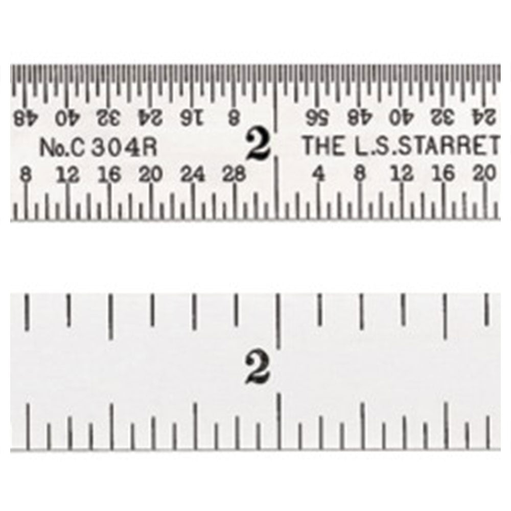Rule, Steel, 6" 4R Flexible, Starrett