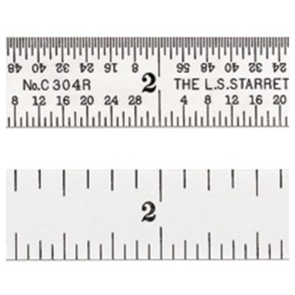 Rule, Steel, 6" 4R Flexible, Starrett