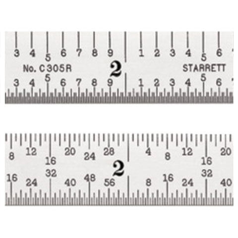 Rule, Steel, 6" 5R Flexible, Starrett