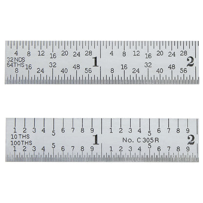 Rule, Steel, 6" 5R Flexible, Starrett