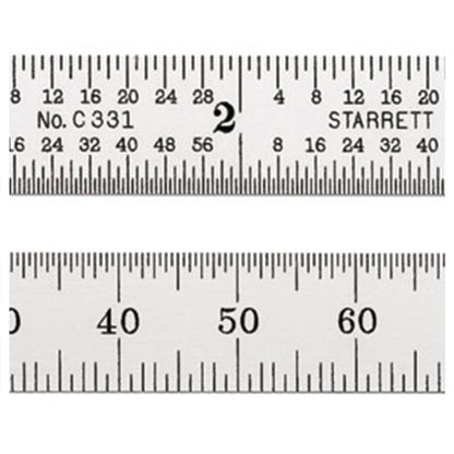 Rule, Steel, 150 mm 31 (in/mm) Flexible, Starrett