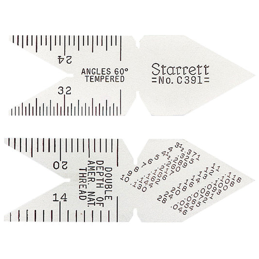 Center Gage, 60 Degree, Starrett