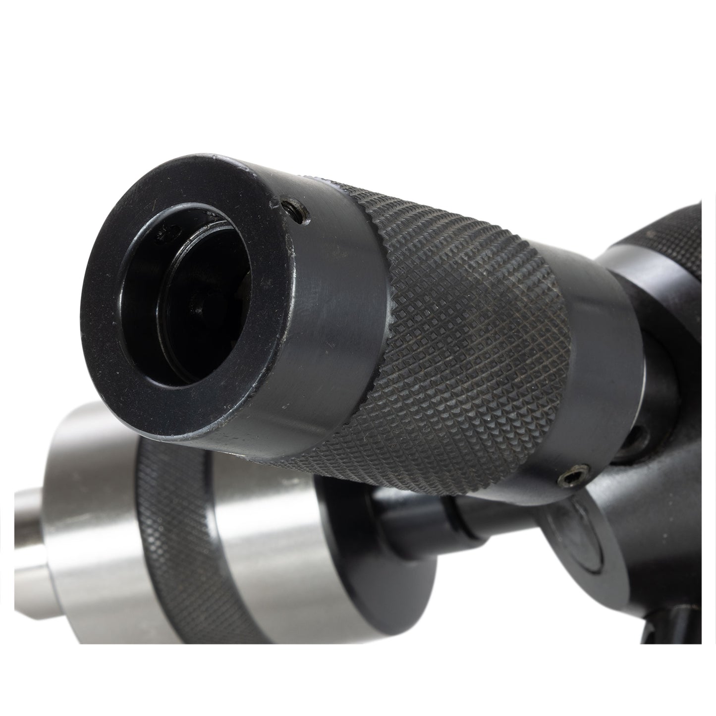 Turret Tool Holder, 2MT Tailstock, 3 Heads - Die Holder - LittleMachineShop.com