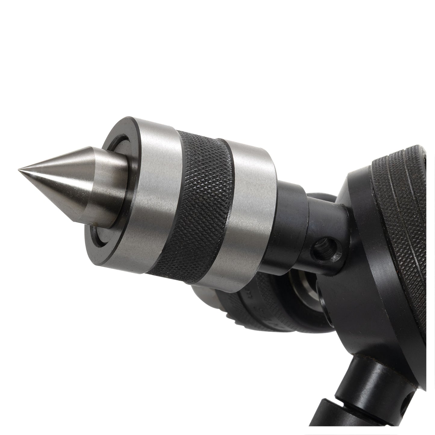 Turret Tool Holder, 2MT Tailstock, 3 Heads - Live Center - LittleMachineShop.com