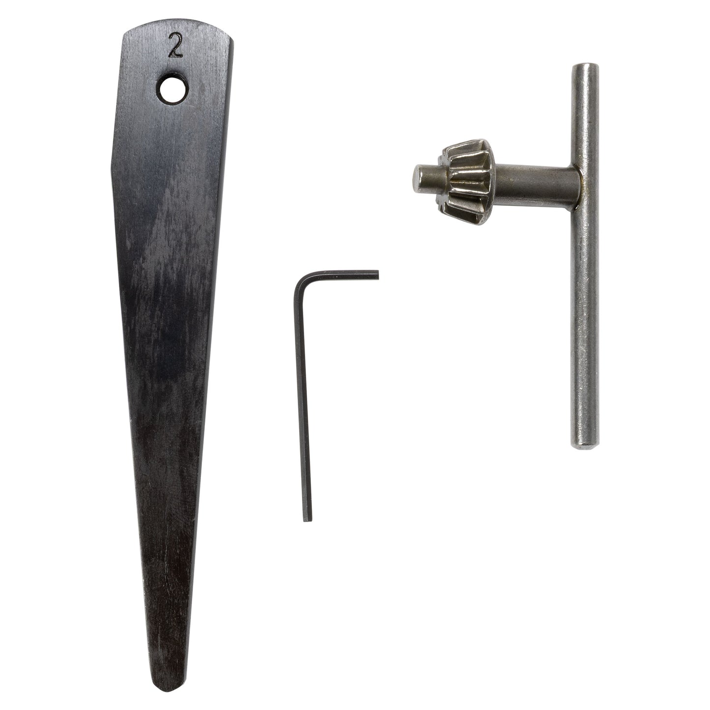 Turret Tool Holder, 2MT Tailstock, 3 Heads - Included Tools - LittleMachineShop.com