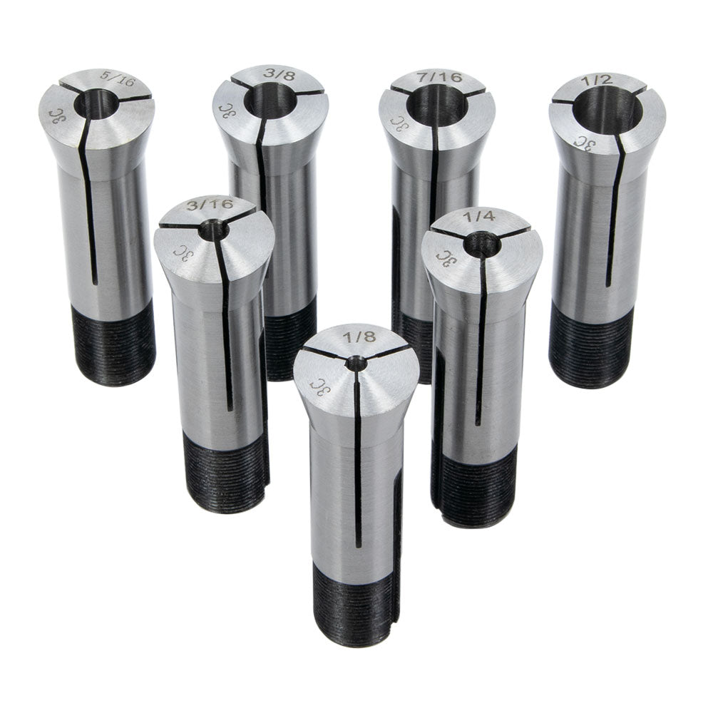 Collet Models Collet Set, 3C, Set of 7 – LittleMachineShop.com