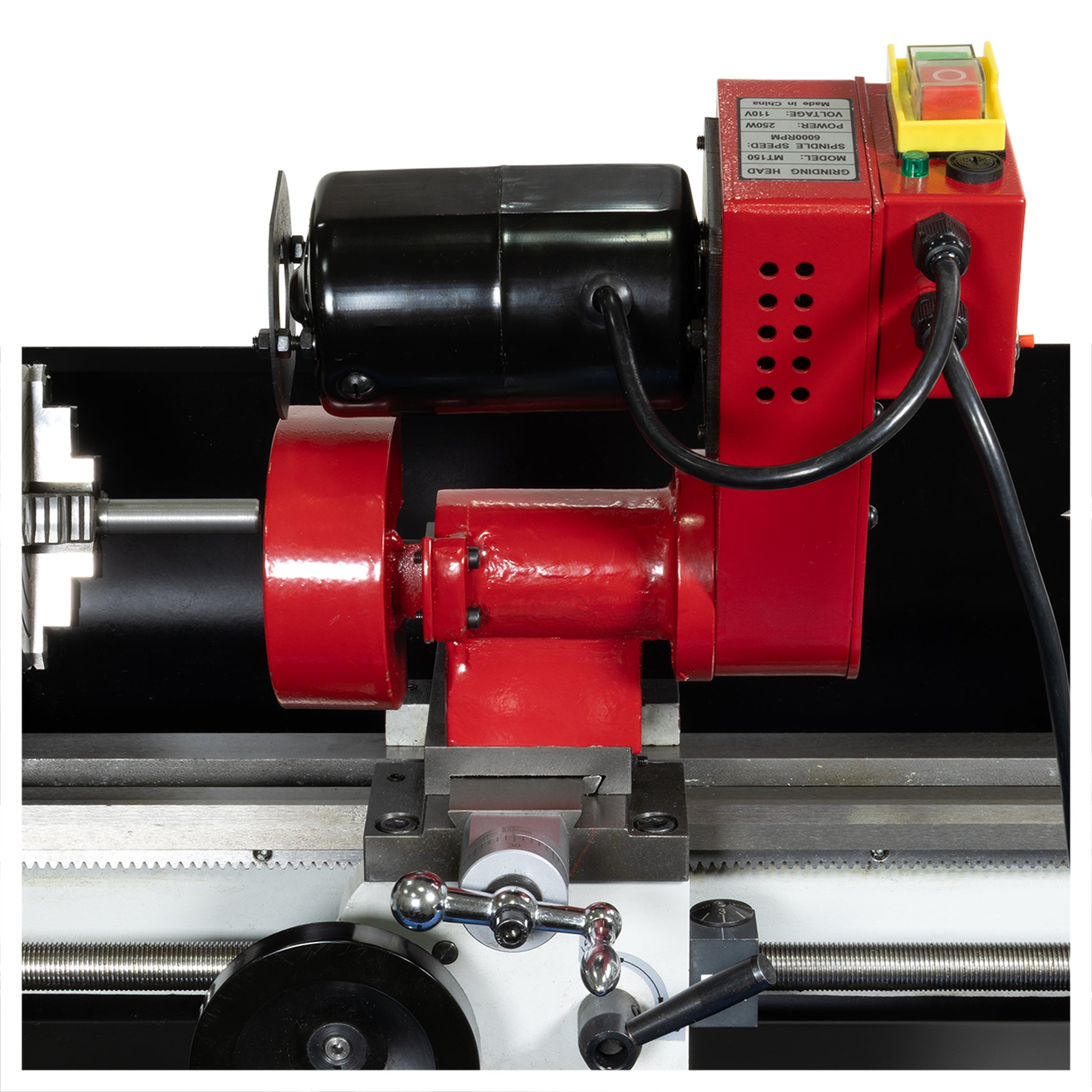 Tool Post Grinder, 7x Mini Lathe - mounted on lathe | LittleMachineShop.com