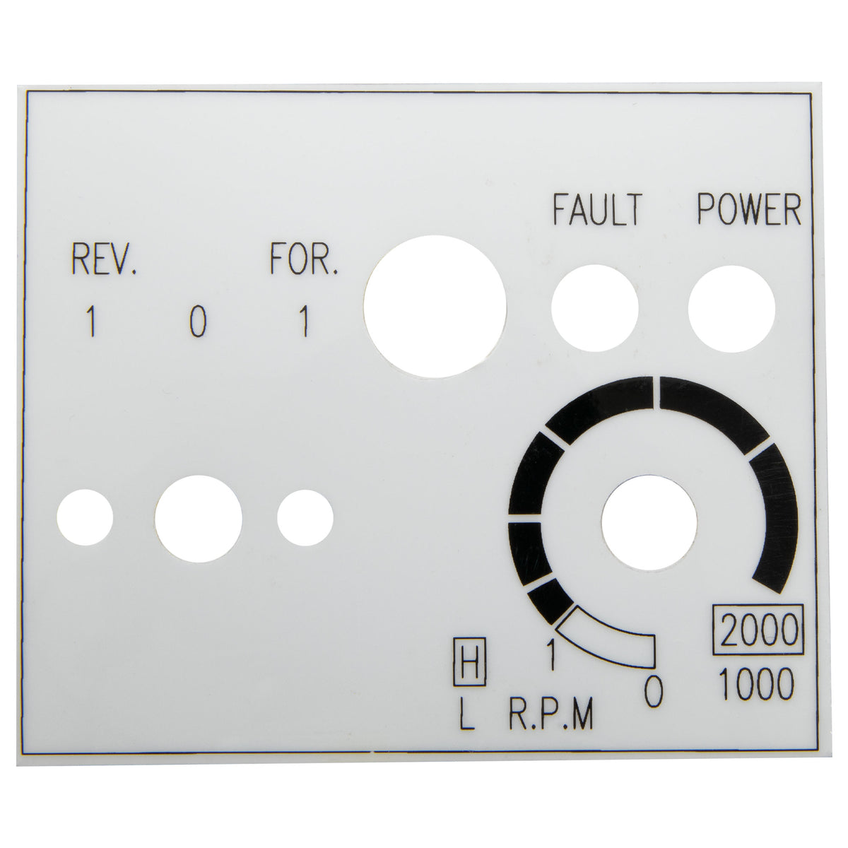 Micro Labels Panel Label, Control Panel, Micro Mill – LittleMachineShop.com