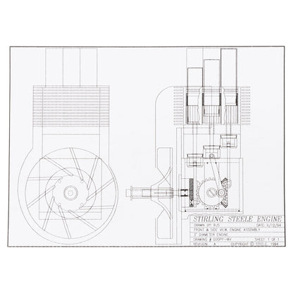 Stirling-Steele Engine Plans