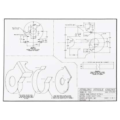 Stirling-Steele Engine Plans
