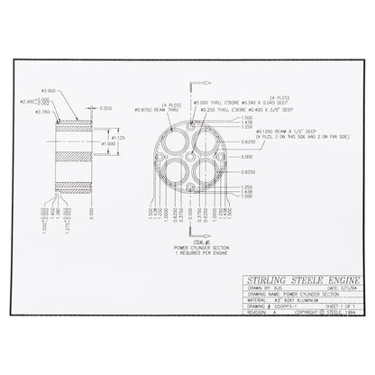 Stirling-Steele Engine Plans