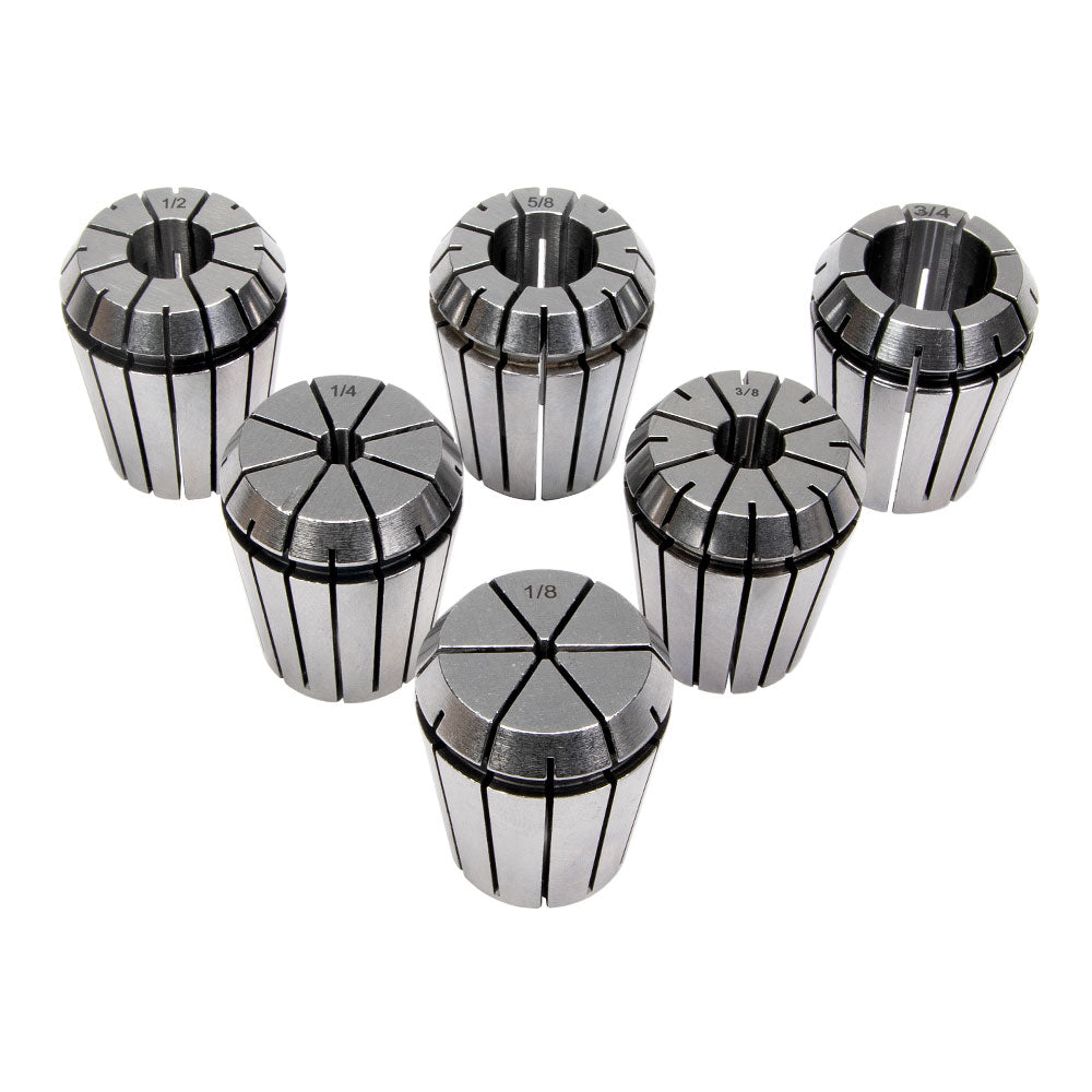 Collet Set, ER-32, Set of 6 - LittleMachineShop.com
