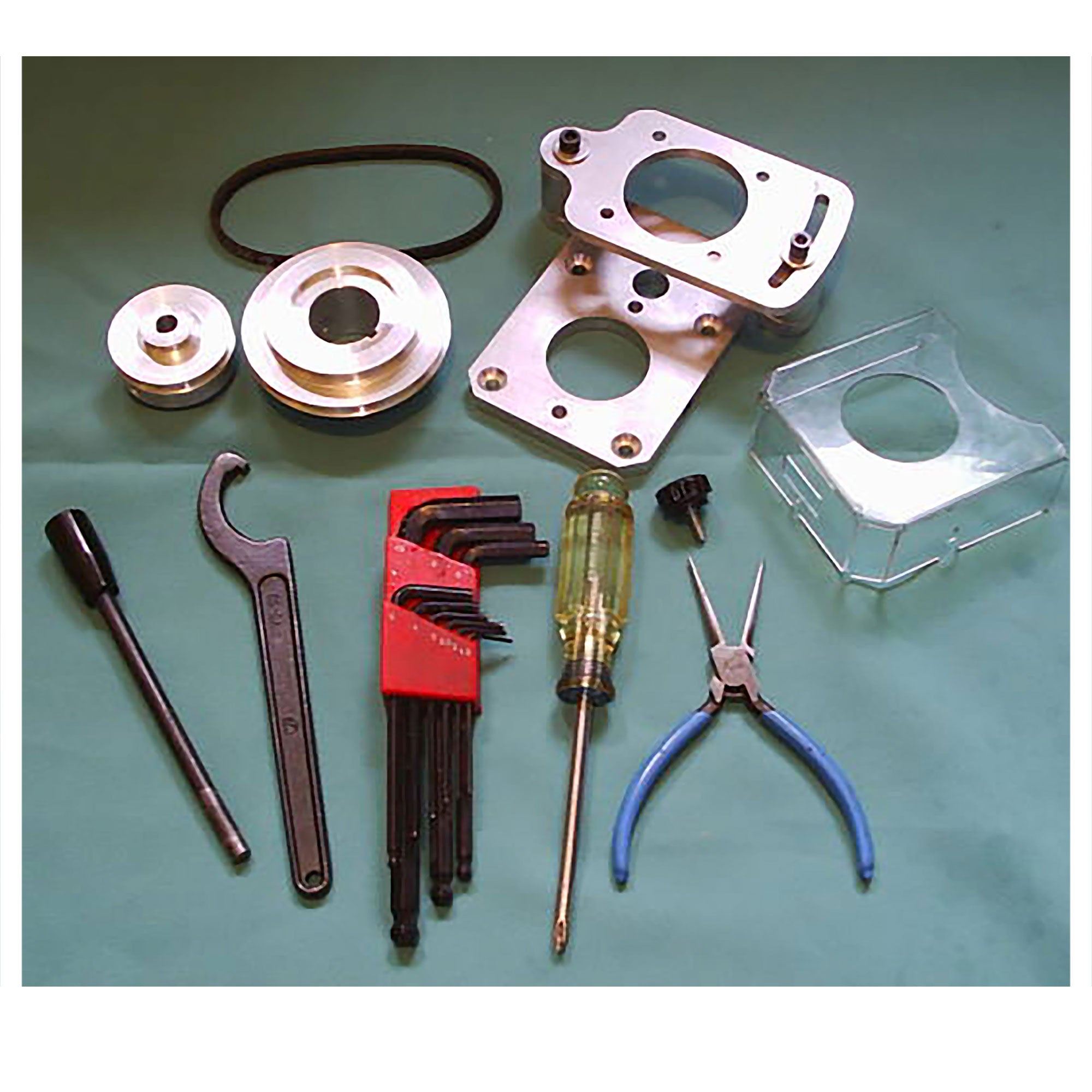 Belt Drive Conversion Kit, Mini Mill – LittleMachineShop.com