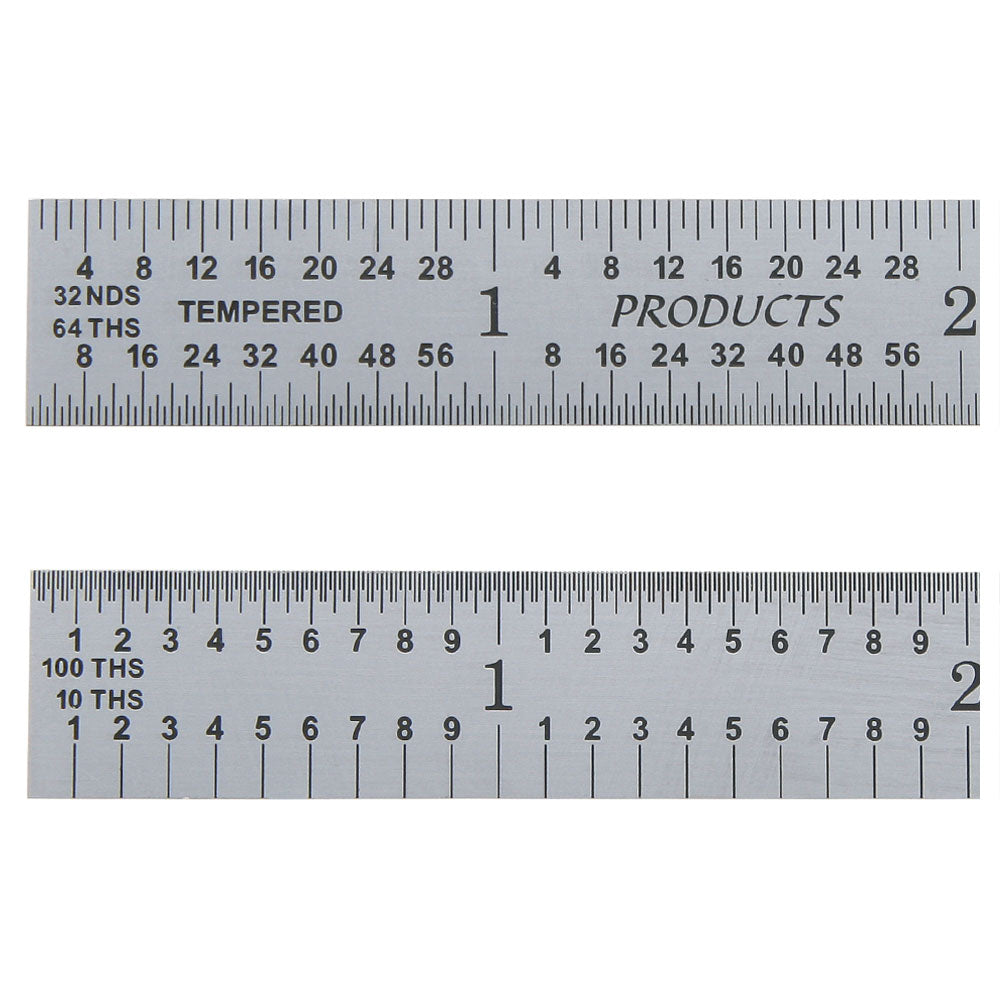 Rule, Steel, 6" 5R Flexible, PEC