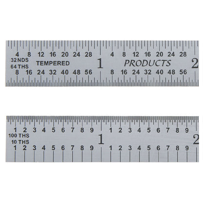 Rule, Steel, 6" 5R Flexible, PEC