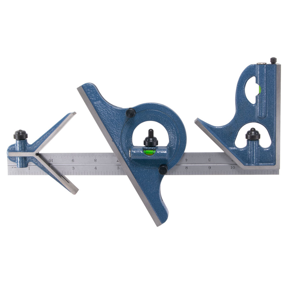 Combination Square Set, 12" 4R, PEC