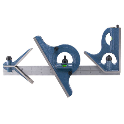 Combination Square Set, 12" 4R, PEC