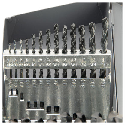 Drill Set, 29 Piece Jobber Length HSS