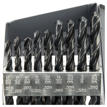 Drill Set, 29 Piece Jobber Length HSS