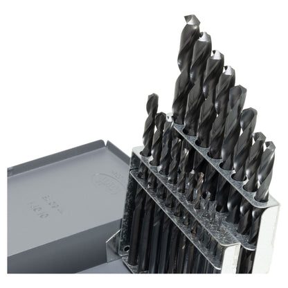 Drill Set, 19 Piece Metric Jobber Length HSS