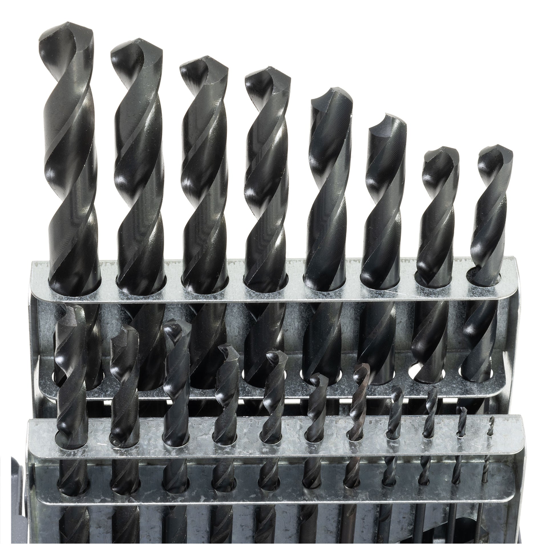 Drill Set, 19 Piece Metric Jobber Length HSS