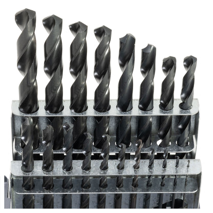 Drill Set, 19 Piece Metric Jobber Length HSS