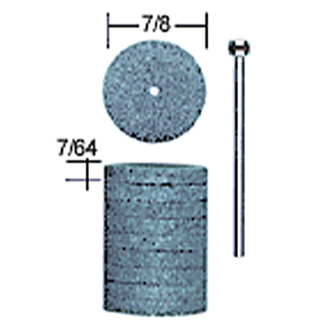 Grinding Wheels, Silicon Carbide for Rotary Tools, 10 Count CLOSEOUT - LittleMachineShop.com