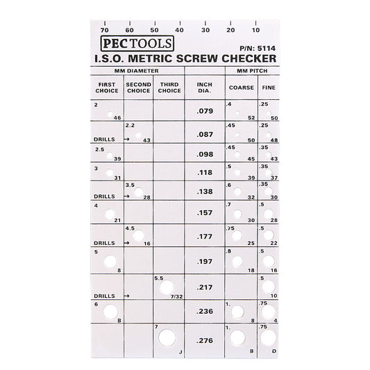 Thread Checker Small Screw & Thread Checkers – LittleMachineShop.com
