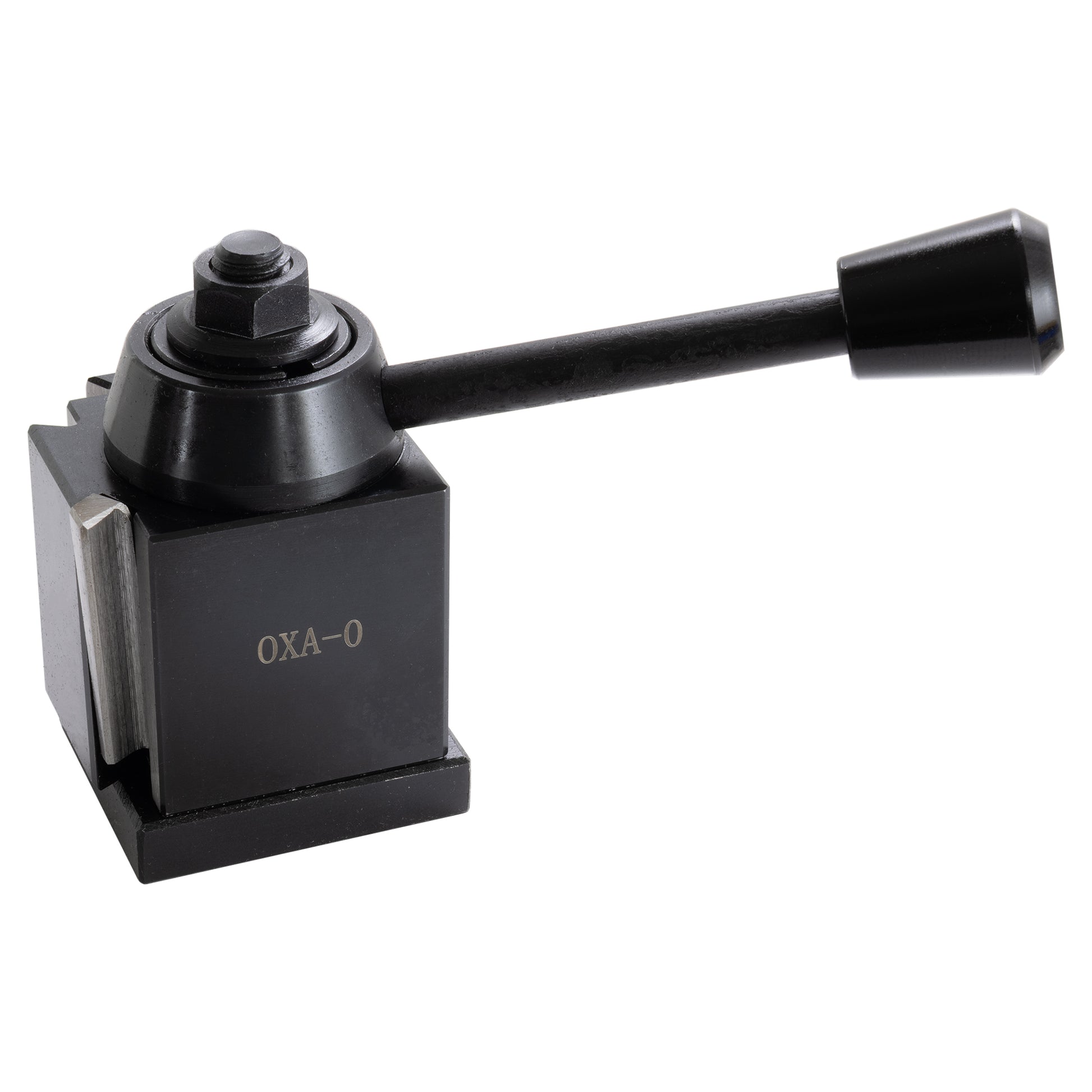 Quick Change Tool Post Set, 0XA, Mini Lathe, 4-Degree Cut-Off Premium - Tool Post - LittleMachineShop.com
