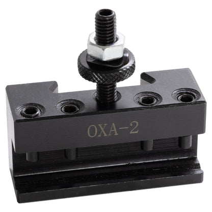 Quick Change Tool Post Set, 0XA, Mini Lathe, 4-Degree Cut-Off Premium - Boring, Turning, & Facing Tool - LittleMachineShop.com