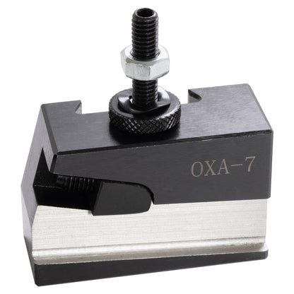Quick Change Tool Post Set, 0XA, Mini Lathe, 4-Degree Cut-Off Premium - 4 Degree Parting Blade Holder - LittleMachineShop.com