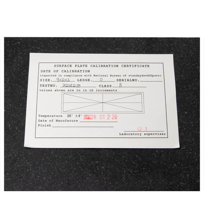 Surface Plate, Granite, 12" x 9" x 3"