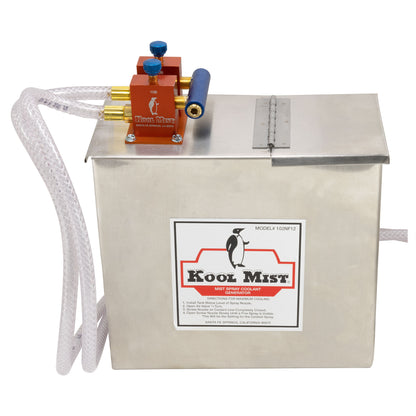 Mist Coolant System with Tank, 2 Outlets